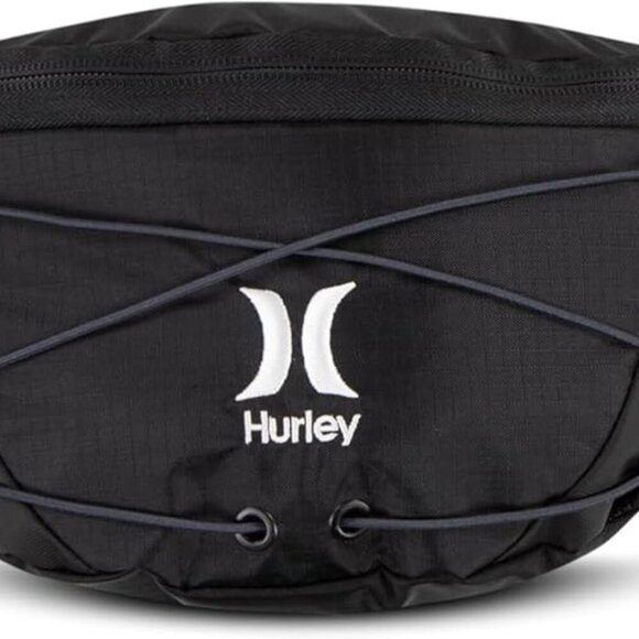 Hurley Other - Versatile Black Men's Utility Crossbody Bag with Efficient Storage Solutions